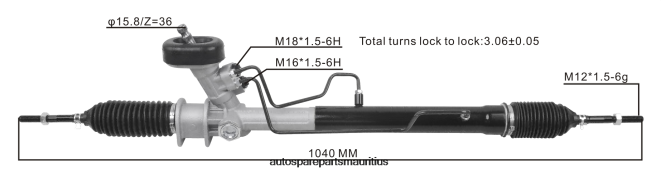 66TR0T2683 - Vehicle Parts Suppliers CHEVROLET Power Steering Rack 96425091 96535298 96535300 96806653 95918422 96468863 96425092 96425093 96535296