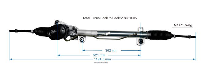 66TR0T2689 - Motorcycle Spare Parts Wholesale CHEVROLET Power Steering Rack 26212090 26212091 26270781