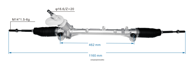 66TR0T2702 - Auto Parts Mauritius CHEVROLET Power Steering Rack 26310429