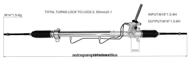 66TR0T2707 - Motorcycle Spare Parts Mauritius CHEVROLET Power Steering Rack 22930456