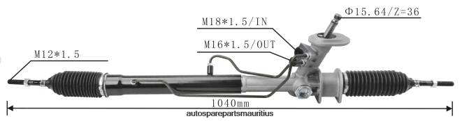 66TR0T2710 - Auto Parts Wholesale Suppliers CHEVROLET Power Steering Rack 96425094 96535302 96535297