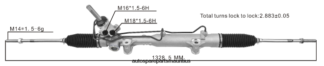 66TR0T2789 - Motorcycle Spare Parts Wholesale DODGE/CHRYSLER Power Steering Rack 05151705AF
