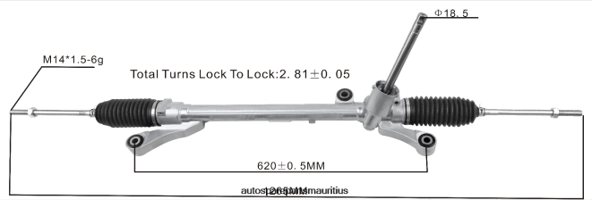 66TR0T2668 - Motorcycle Spare Parts Review FORD Power Steering Rack CN153A500AA