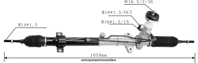 66TR0T2733 - Vehicle Parts Suppliers HYUNDAI/KIA Power Steering Rack 57700-1Z000 57700-1M500