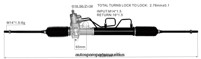 66TR0T2735 - Echt Auto Parts Mauritius HYUNDAI/KIA Power Steering Rack 57700-22601 57700-2F100 577002F650 577002F101 57710-2F000