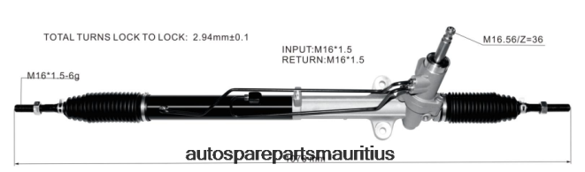 66TR0T2744 - Auto Spare Parts Mauritius HYUNDAI/KIA Power Steering Rack 577002T250 577002T030 577002T130