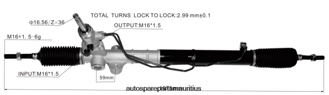 66TR0T2750 - Auto Parts Wholesale Suppliers HYUNDAI/KIA Power Steering Rack 57700-2S100 57700-2S000
