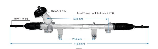 66TR0T2751 - Auto Parts Wholesale Online HYUNDAI/KIA Power Steering Rack 56500-D3000 56500D3500 56500-D7000