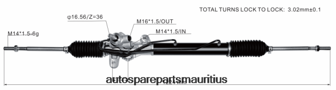 66TR0T2766 - Auto Parts Vacoas Mauritius HYUNDAI/KIA Power Steering Rack 57700-1C100 57700-1C080