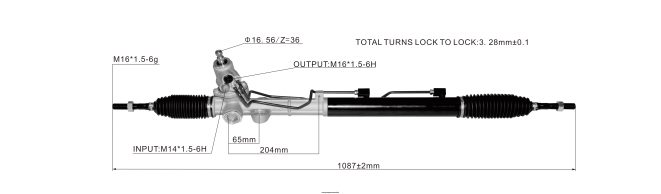 66TR0T2771 - Auto Parts Wholesale Online HYUNDAI/KIA Power Steering Rack 57700-5K100 57700-3K230 57700-3k220