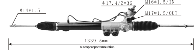 66TR0T2605 - Echt Auto Parts Mauritius ISUZU Power Steering Rack 8-97946132-0 98214704 7111826010 52144273