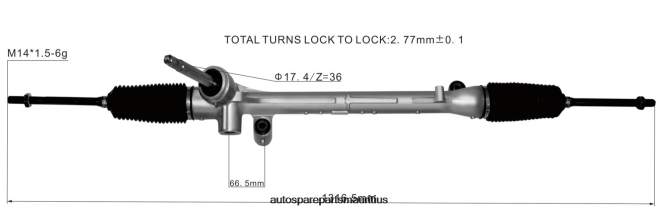 66TR0T2631 - Auto Parts Wholesale Online MAZDA Power Steering Rack KD31-32-110