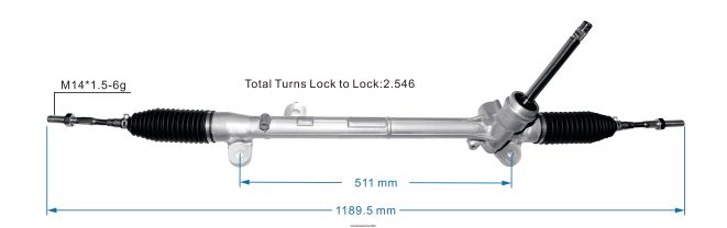66TR0T2632 - Auto Parts Mauritius MAZDA Power Steering Rack KB7W-32-110A