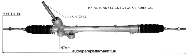 66TR0T2635 - Echt Auto Parts Mauritius MAZDA Power Steering Rack TK48-32-110A TK48-32-110B TK48-32-110C