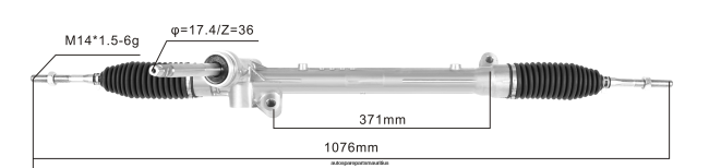 66TR0T2637 - Motorcycle Spare Parts Mauritius MAZDA Power Steering Rack DA6A-32-110A