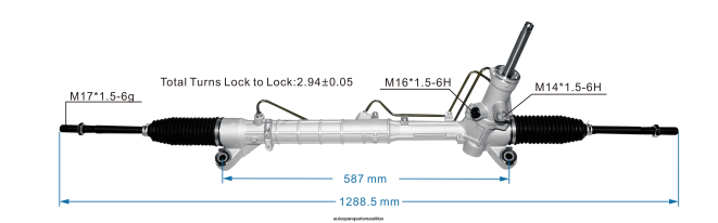 66TR0T2638 - Motorcycle Spare Parts Review MAZDA Power Steering Rack BP4L-32-110 BP6L-32-110 CC29-32-110A BBL3-32-110A