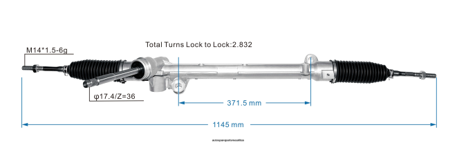66TR0T2640 - Auto Parts Wholesale Suppliers MAZDA Power Steering Rack BELG-32-110A BCKA-32-110A/B
