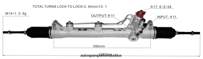 66TR0T2430 - Auto Parts Wholesale Suppliers MERCEDES-BENZ/BMW Power Steering Rack 2214605100