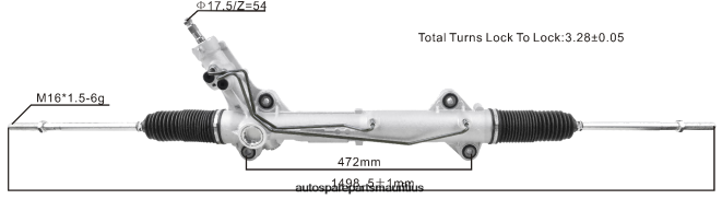 66TR0T2432 - Auto Parts Mauritius MERCEDES-BENZ/BMW Power Steering Rack A9064601800 A9064621301