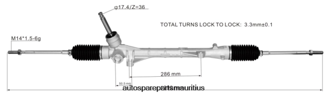 66TR0T2550 - Auto Parts Wholesale Suppliers MITSUBISHI Power Steering Rack 4410A557