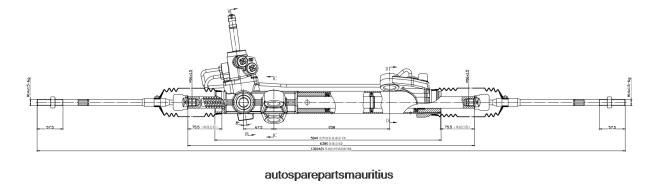 66TR0T2555 - Echt Auto Parts Mauritius MITSUBISHI Power Steering Rack 4410A064 4410A308