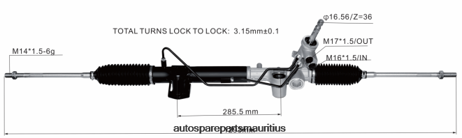 66TR0T2559 - Motorcycle Spare Parts Wholesale MITSUBISHI Power Steering Rack 4410A259