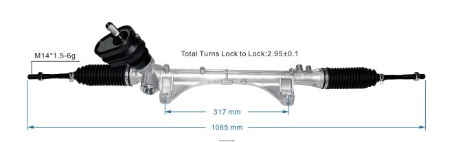 66TR0T2571 - Auto Parts Wholesale Online NISSAN Power Steering Rack 48001-4AF1A