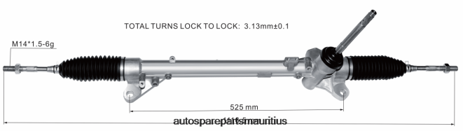 66TR0T2572 - Auto Parts Mauritius NISSAN Power Steering Rack 48001-4EH0B 48001-4EH0A
