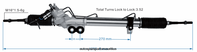 66TR0T2575 - Echt Auto Parts Mauritius NISSAN Power Steering Rack 49001-1LB3B