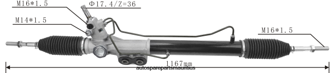 66TR0T2585 - Echt Auto Parts Mauritius NISSAN Power Steering Rack 49200-3X03A