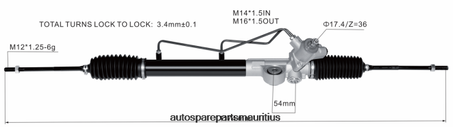 66TR0T2595 - Echt Auto Parts Mauritius NISSAN Power Steering Rack 49001-WD001