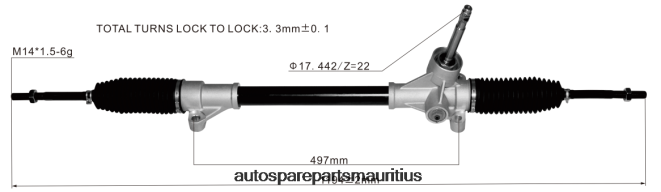 66TR0T2836 - Auto Parts Vacoas Mauritius WULING Power Steering Rack 23641782