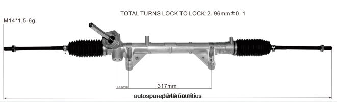 66TR0T2808 - Motorcycle Spare Parts Review RENAULT Power Steering Rack 8200124407 8200565645 8200595934 8200124408