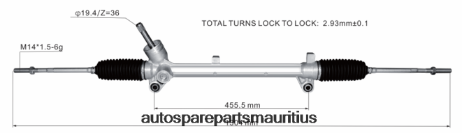 66TR0T2832 - Auto Parts Mauritius ROEWE Power Steering Rack 7069974366