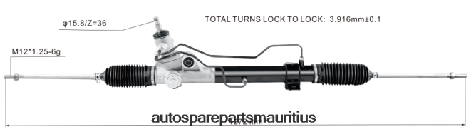 66TR0T2618 - Motorcycle Spare Parts Review SUZUKI Power Steering Rack 48500-61J01-000