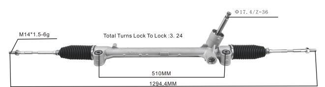 66TR0T2619 - Motorcycle Spare Parts Wholesale SUZUKI Power Steering Rack 48500-73R00-000