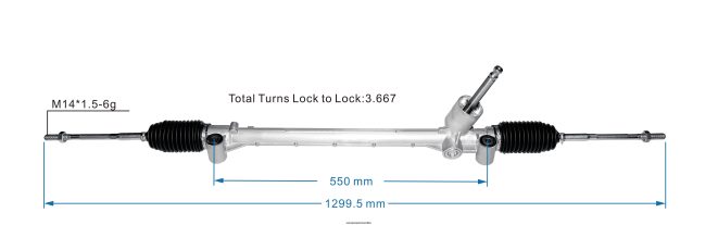 66TR0T2625 - Echt Auto Parts Mauritius SUZUKI Power Steering Rack 48500-M66R00