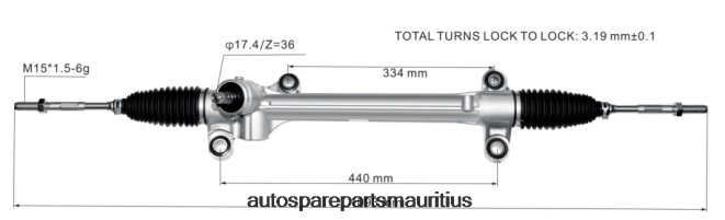 66TR0T2440 - Auto Parts Wholesale Suppliers TOYOTA Power Steering Rack 45510-02730 45510-02630