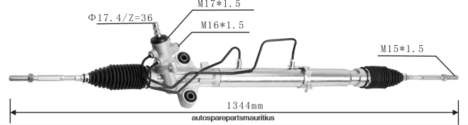 66TR0T2446 - Auto Parts Vacoas Mauritius TOYOTA Power Steering Rack 44200-26501 44200-26550