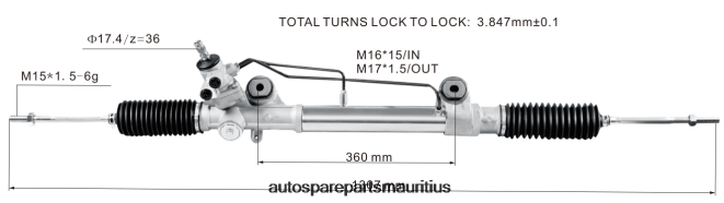 66TR0T2469 - Motorcycle Spare Parts Wholesale TOYOTA Power Steering Rack 44250-0K800 44250-0k600