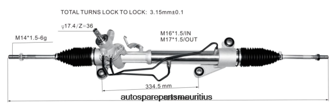 66TR0T2473 - Vehicle Parts Suppliers TOYOTA Power Steering Rack 44200-13021 44250-02170