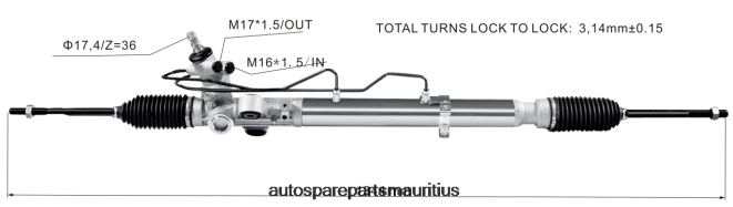 66TR0T2483 - Vehicle Parts Suppliers TOYOTA Power Steering Rack 44200-26491