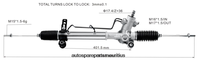 66TR0T2493 - Vehicle Parts Suppliers TOYOTA Power Steering Rack 44200-42110