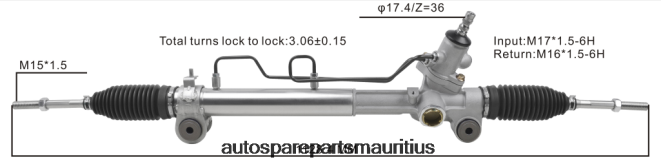 66TR0T2495 - Echt Auto Parts Mauritius TOYOTA Power Steering Rack 44250-06190