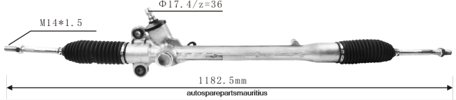 66TR0T2500 - Auto Parts Wholesale Suppliers TOYOTA Power Steering Rack 45500-BZ012 45500-BZ022
