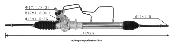 66TR0T2502 - Auto Parts Mauritius TOYOTA Power Steering Rack 44250-38010