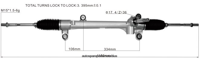 66TR0T2510 - Auto Parts Wholesale Suppliers TOYOTA Power Steering Rack 45510-28122